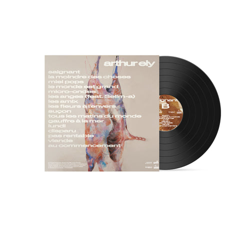vinyle "SAIGNANT" dédicacé